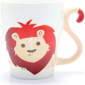 Resim Aslan Kral Porselen Kupa Bardak Diğer 