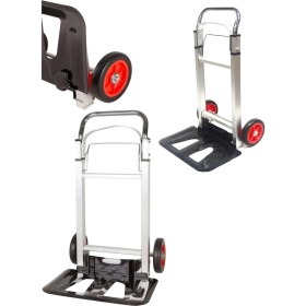 Resim Özgürce Katlanabilir Yük Taşıma Arabası 100 Kg, Profesyonel ve Pratik Kullanım 
