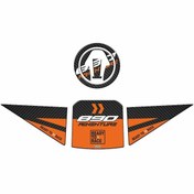 Resim GOGOPREMİUM KTM 890 ADVENTURE 2020 - 2022 UYUMLU TANK PAD SET 002 
