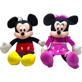 Resim Mickey Mause Peluş Oyuncak Çok Renkli 