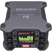 Resim Zoom F6 Multitrack Field Recorder Ses Kayıt Cihazı 