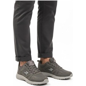 Resim Füme Bağcıklı Hafif Esnek Erkek Spor Ayakkabı Xstep 020-cilt M Füme 