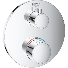 Resim Grohe Grohtherm 24076000 Gümüş Banyo Bataryası 