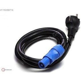 Resim Powercon 220v Kablo 5 Metre 3x1.5 Mm 
