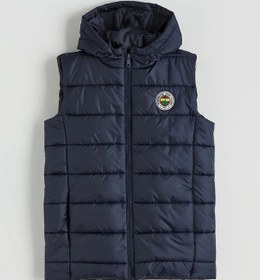 Resim Lc Waikiki Lacivert Fenerbahçe Baskılı Erkek Çocuk Şişme Yelek 