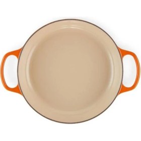 Resim Kırmızı Braiser Tava 26 Cm, Ikonik Fransız Güveç Tavası 