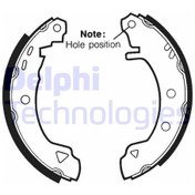Resim Delphı Ls1402 - Fren Pabucu Arka Cıtroen Ax / Renault 19. Expres 