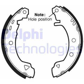 Resim Delphı Ls1402 - Fren Pabucu Arka Cıtroen Ax / Renault 19. Expres 