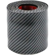 Resim Sones 1m Araç Tamponu Çarpışma Önleyici Şerit, Renk: Karbon Fiber Siyah 10cm 