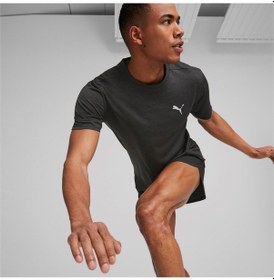 Resim Puma Erkek Koşu Ve Antreman Tişörtü Run Favorıte Heather Tee M 52315101 