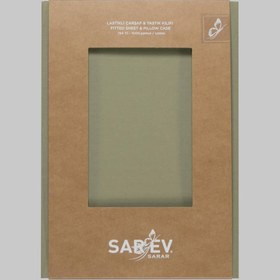 Resim Sarev New Slow Cıty 200X200 Fıtted Çarşaf, .Defne Yeşili 