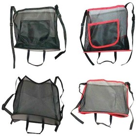 Resim Sones 3 Pcs Araba Koltuğu Asılı Saklama Çantası, Stil: Cepsiz Kırmızı 