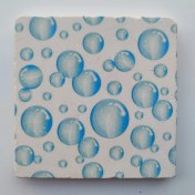 Resim Şeker Portakalım Dekoratif Figürlü Doğal Taş Banyo Gider Kapağı Süsü Tekli 10x10 Cm 