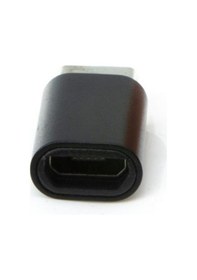 Resim Micro Usb Type-c Dönüştürücü Siyah Micro Usb To Type-c Çevirici 