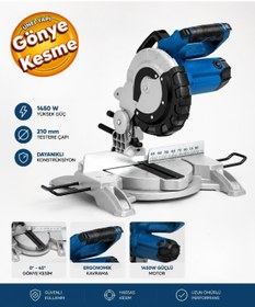 Resim LABOR 76702 Gönye Kesme Testeresi 210 mm 1450 Watt 