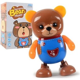 Resim Dans Eden Ayıcık - Işıklı ve Müzikli Dans Eden Oyuncak Ayıcık 