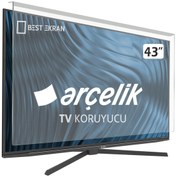 Resim Best Ekran Arçelik Uyumlu 43" 109 Ekran TV Ekran Koruyucu 