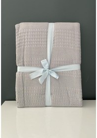 Resim Taç Monet Gri Pike Tek Kişilik 