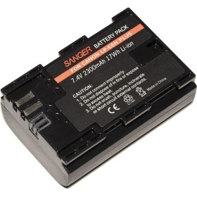 Resim SANGER Lp-e6n Plus Canon Fotoğraf Makinesi Batarya 