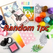Resim Renkli Desen Fırçası - Scrapbooking, Kart Yapımı, Karışık Medya Sanat ve El Sanatları için Uygun Premium Mürekkep Kalemler - Gerdan Sapı, Sünger Ucu ve DIY Projeler için Mükemmel, Islak ve Kuru Kullanılabilir 