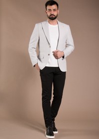 Resim Dokulu Slim Fit Ceket Blazer - 52 