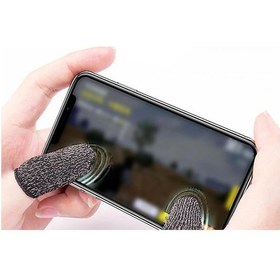 Resim Pubg Mobile Oyun Yıkanabilir Ter Önleyici Çift Parmak Eldiven 