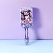 Resim Günlük Kullanım ve Festival Hediyesi için 1 adet Sanrio Rulo Tarak, Kauçuk Kıllı, Hava Yastığı, ABS Plastik Saplı 