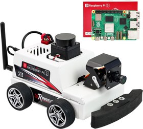 Resim Yahboom Raspberry Pi 5 AI Görüş ROS2 Akıllı Otonom Robot Araba Kiti - Pi5 4GB Dahil 
