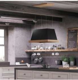 Resim Faber Castell Franke Thea Isola Ev8 Dg Matt F80 Sc Ada Tipi 80 Cm Davlumbaz 