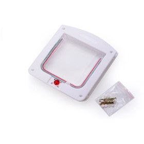 Resim AyrStore KEDİ Kapısı 20x21x6,5 BEYAZ 