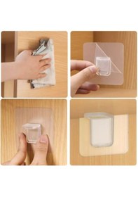 Resim River World 4 Adet Raf Tutucu Seti Yapışkanlı Çok Renkli 