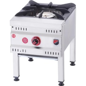 Resim Işıkgaz Silverinox Endüstriyel Korsan Ocak Lpg Tüplü 1 Yanışlı Yer Ocağı 