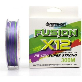 Resim Remixon Fusion 300M X12 Multi Color Ip Misina #0,18Mm 
