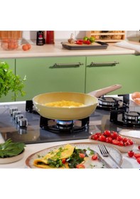 Resim Schafer Fiesta Seramik Tava 24 Cm-yeşil 