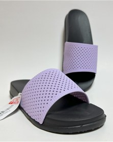 Resim Gezer Lila Anatomik Taban Yumuşak Plastik Ekstra Hafif Kadın Havuz Deniz Plaj Ev Ve Sokak Terliği Eva 