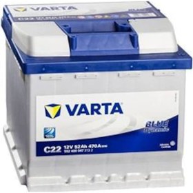 Resim Varta Akü 12V 52 Ah Amper 470A C22 / 545752920 