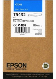 Resim Tonersepeti Epson T5432 C13t543200 Mavi Kartuş 