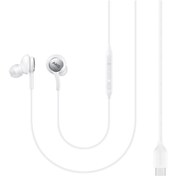 Resim Kinhank Samsung Ic100b Akg Type-c Kulak Içi Kablolu Kulaklık Beyaz 