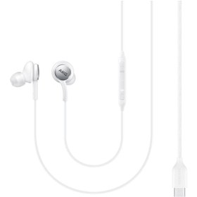 Resim Kinhank Samsung Ic100b Akg Type-c Kulak Içi Kablolu Kulaklık Beyaz 