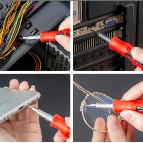 Resim 31 Parça Çok Amaçlı Tamir Seti, Telefon, Saat, Bilgisayar ve Gözlük Tamir Takımı 
