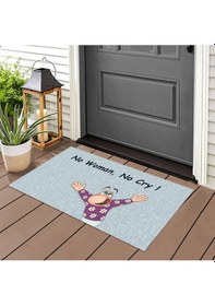 Resim No Woman No Cry Kapı Önü Paspas Lovebug-t 