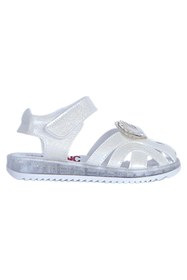 Resim Şirin Genç Şg9 Gümüş Kız Çocuk Sandalet 