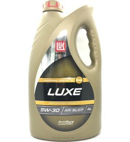 Resim Lukoil Luxe Akti Pure 5W-30 Semi-Sentetik Motor Yağı 4 L 