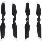 Resim Suofeng Djı Mavic Pro Platinum İçin 8331 Düşük Gürültülü Hızlı Çıkarılabilir Pervane Seti 2 Çift 