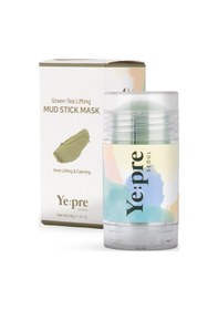 Resim Yeşil Çay Eki İçeren Sıkılaştırıcı Kore Stick Kil Maskesi 40gr Sebum Dengesi & Yatıştırıcı Bakım 