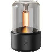 Resim Taşınabilir Mini Aroma Difüzör USB Hava Nemlendirici Esansiyel Yağ Gecesi Hafif Soğuk Mist Yapıcı Püskürtücü Ev Kullanım Hediyesi, A (Yurt Dışından) 