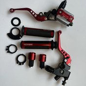 Resim Gerekli! Ayarlanabilir Direksiyon Kolu Kilit Kolu Motosiklet Direksiyon Şok Emici Dayanıklık Tam Analiz, Evrensel Motosiklet 7/8" 22Mm Direksiyon Şok Emici Kilit Kolu CNC Sol ve Sağ Set 