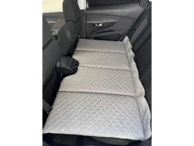 Resim Shop - Set Shop-Set - Oto Arka Koltuk Yatak 70*130 cm - Gümüş Gri Taytüyü Kumaş 