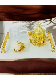 Resim Promise Beyaz Söz Tepsisi Gold Gold 