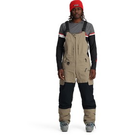 Resim Spyder Terrain Bib Pants Erkek Bej Kayak Pantolonu 